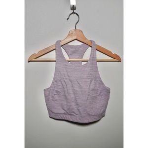 Outdoor voices purple workout top